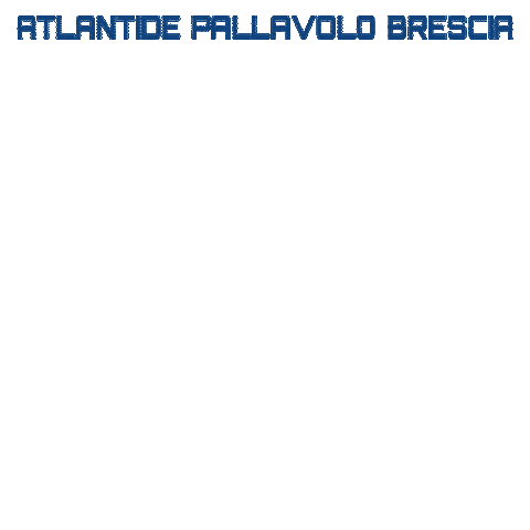Atlantide Pallavolo Brescia Sticker