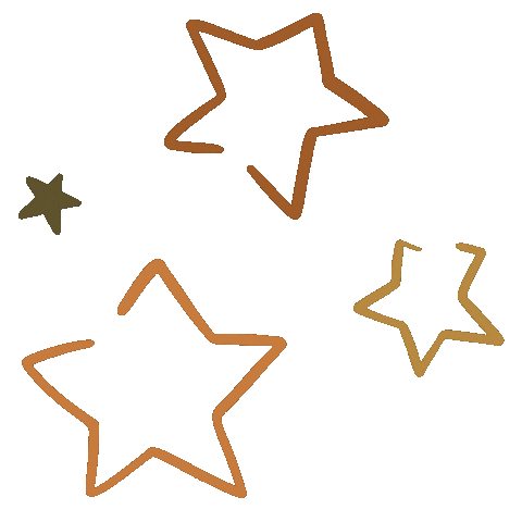 Hand Made Star Sticker