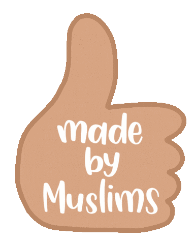 Made By Muslims Sticker by My Salah Mat
