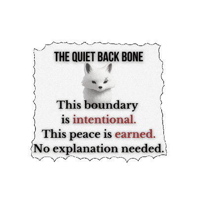 Inner Peace Boundaries Sticker