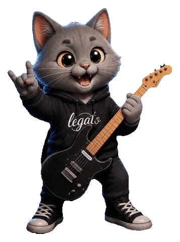 Cat Musica Sticker by Estúdio Legato