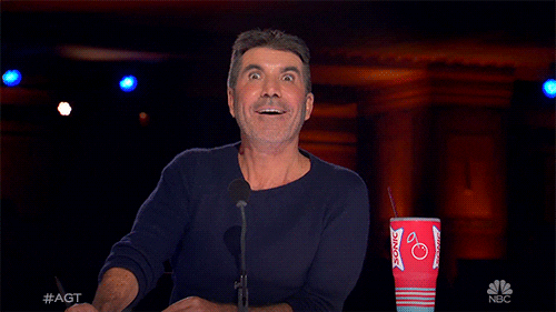 Episode 5 Wow GIF by America's Got Talent for Brainwriting template by Amiltone