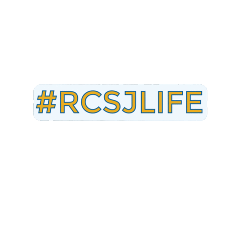Rcsj Sticker by Rowan College of South Jersey
