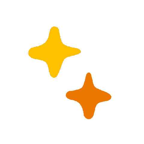 Orange Glow Sticker by Zesty Paws Australia