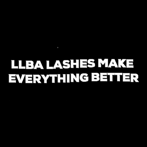 LLBAprofessional love beauty makeup lashes GIF