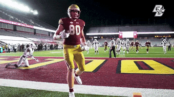 College Football Swag GIF by Boston College Eagles