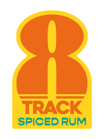 8Track Rum Sticker
