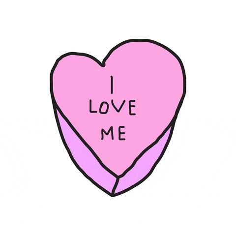I Love Me Heart GIF by doña batata - Find & Share on GIPHY