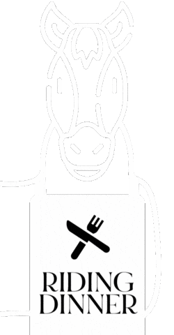 Riding Dinner Sticker
