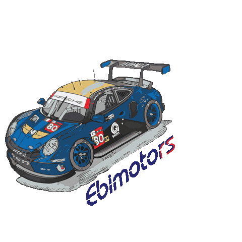 Porsche Supercar Sticker