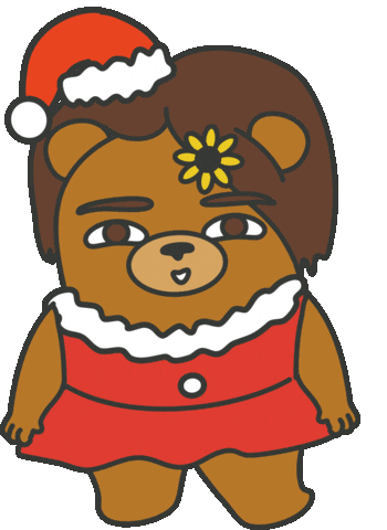 Merry Christmas Sticker by maludbear
