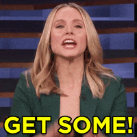 Get Some Kristen Bell GIF by Team Coco