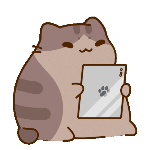 Cats Sticker by Bichi Mao