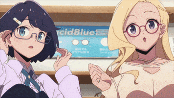 Love Live Glasses GIF