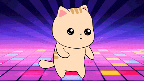 Dancing Cats GIFs - 65 Funny Animated Images for Free | USAGIF.com