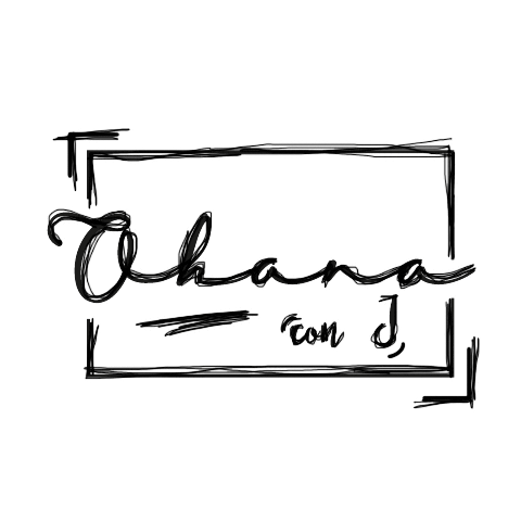 Ohana con J Sticker