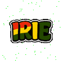 Irie レゲエ Sticker