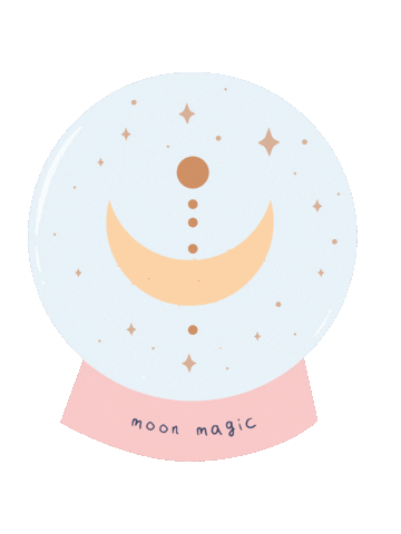 Moon Sticker by Sweet & Deco