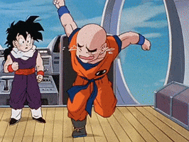 Dragon Ball Z Hug GIF