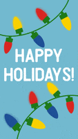 Christmas Blinking GIF by Rhonda