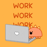 Busy At Work Gif