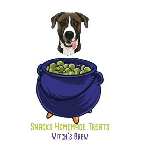 Dog Food Sticker by Snacks Homemade Treats