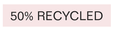50 Recycled Sticker by Itsapark