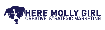 Here Molly Girl Sticker