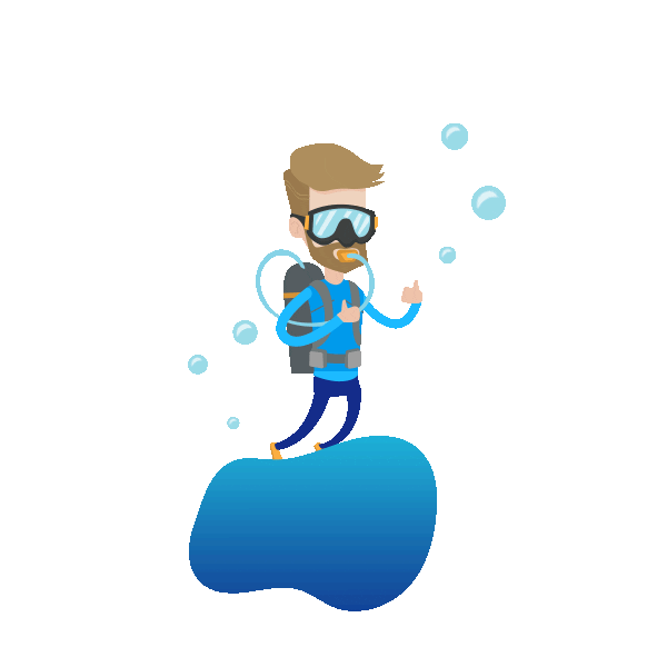 DeepDiveDubai Sticker