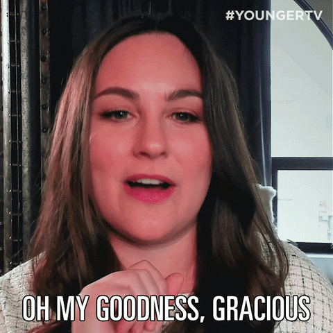 Aftershow Omg GIF by YoungerTV