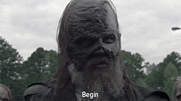 Begin Are You Ready GIF by The Walking Dead