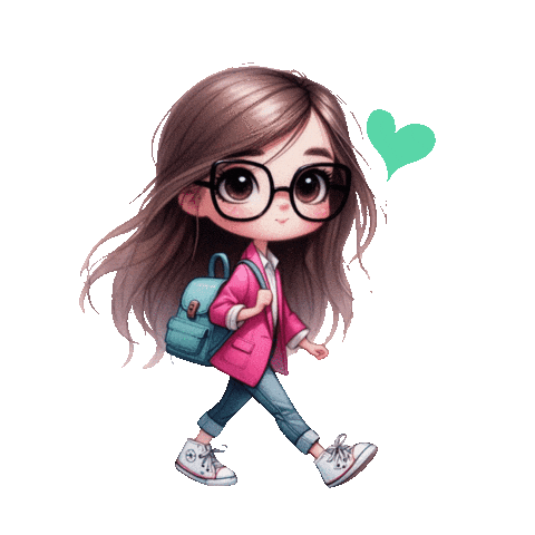 Girl Sticker