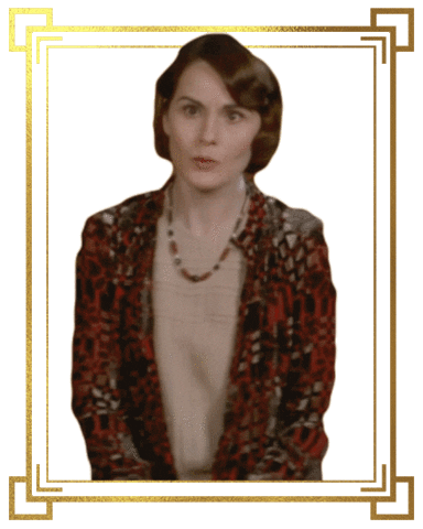 Lady Mary What Sticker by Downton Abbey