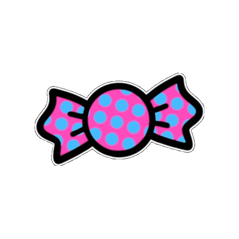 Pink Halloween Sticker