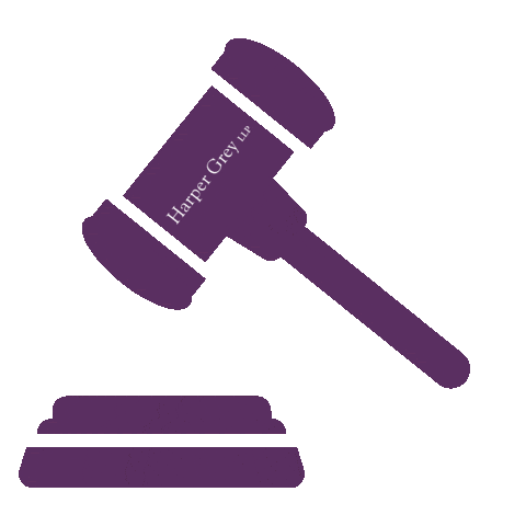 Law Firm Sticker by Harper Grey