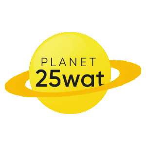 25wat Sticker