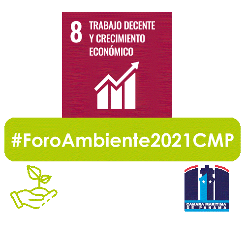 Cámara Marítima de Panamá Sticker