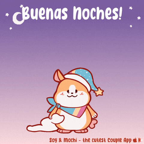 Good Night Yawn GIF by SoyandMochi