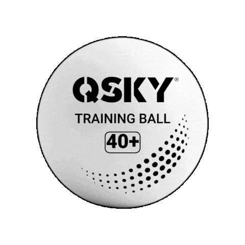Ping Pong Ball Sticker by QSKY