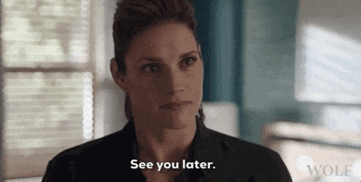Cbs Goodbye GIF by Wolf Entertainment