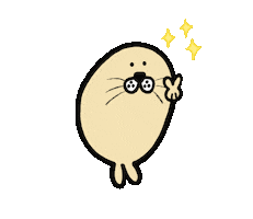 Yamyampotatoseal Sticker