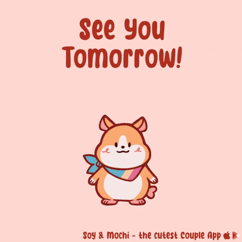 Talk Soon See You GIF by SoyandMochi