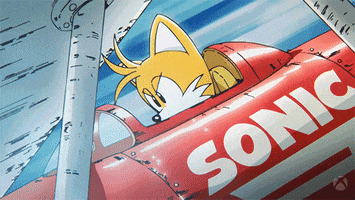 Flying Sonic The Hedgehog GIF by Xbox