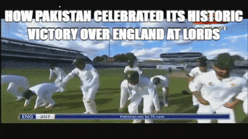 arung test cricket england Pakistan GIF
