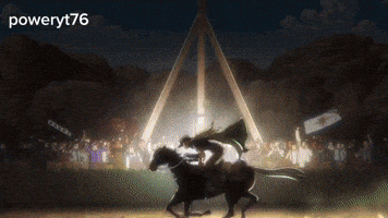 Horse Race Jjba GIF