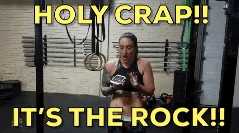 Holy-crap-its-the-rock GIFs - Get the best GIF on GIPHY