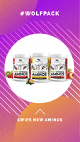 amino wolfpack GIF by White Wolf Nutrition
