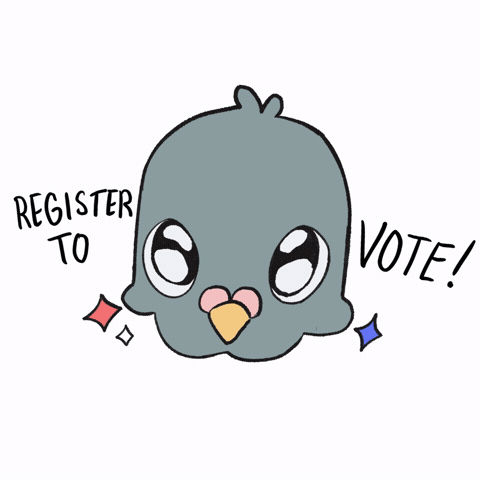 Register To Vote GIF by mishipiku