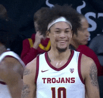 Basketball Hoops GIF by USC Trojans