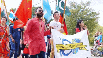 Students Parade GIF by University of Central Missouri